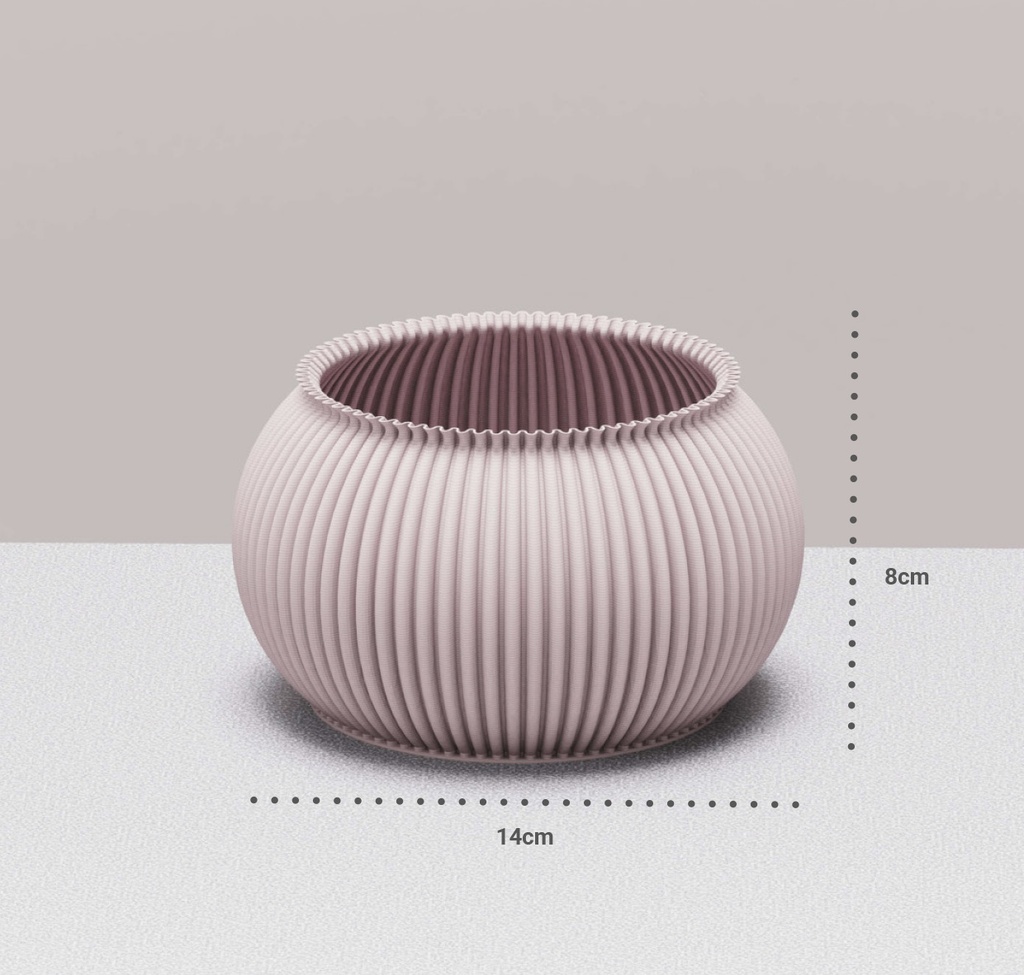 Pao Vase - Taille