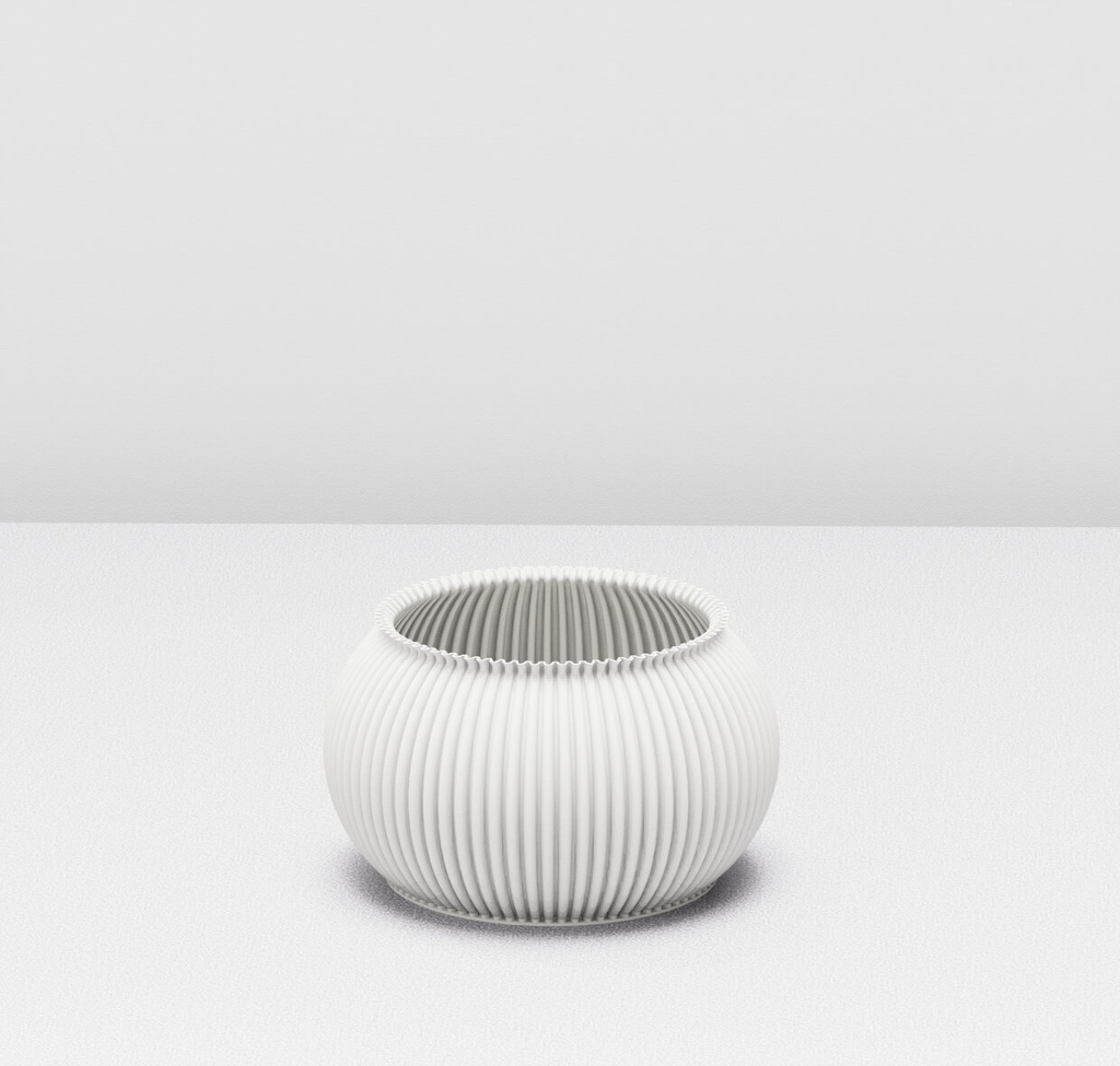 Pao Vase - Blanc