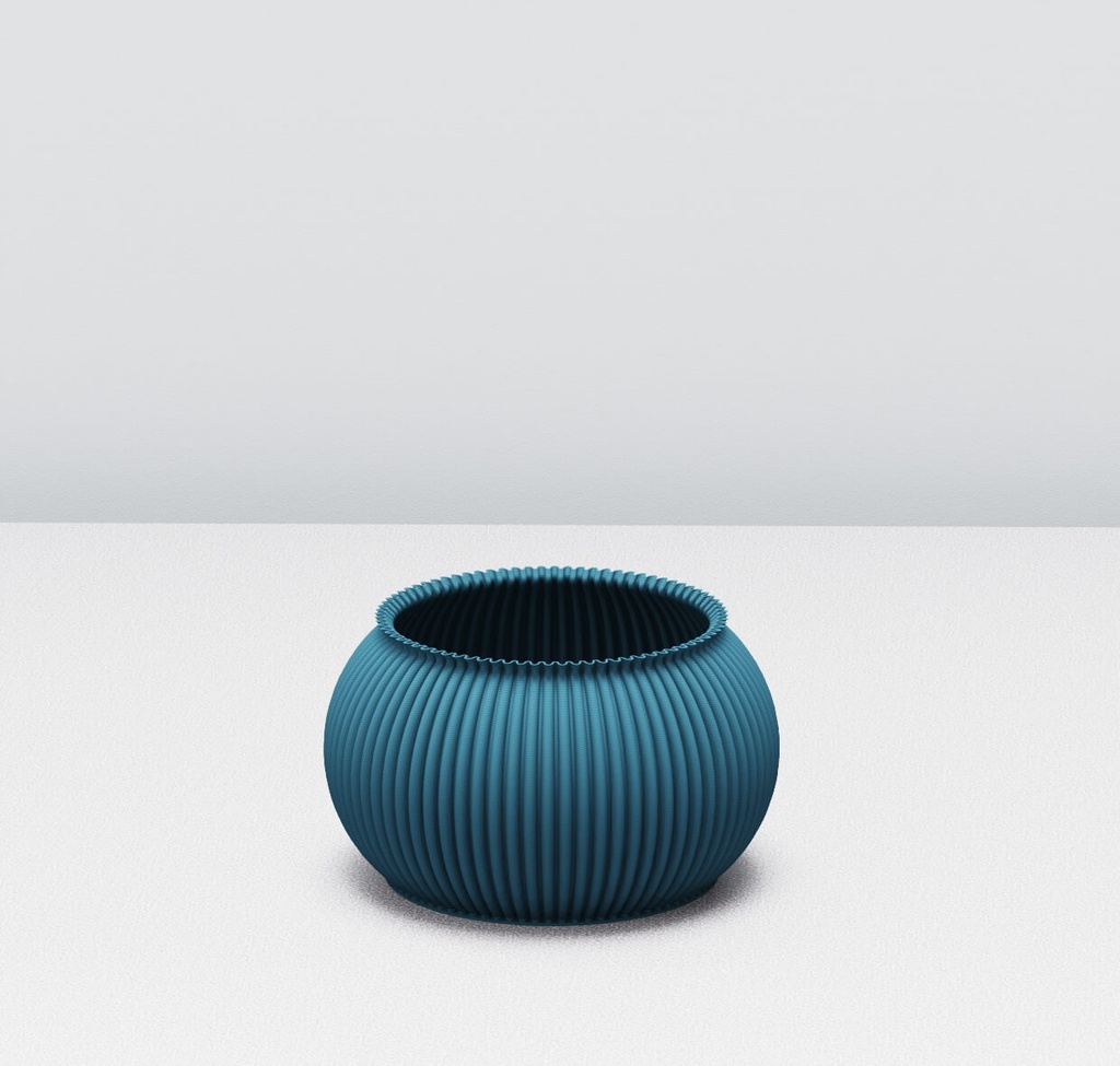 Pao Vase - Bleu